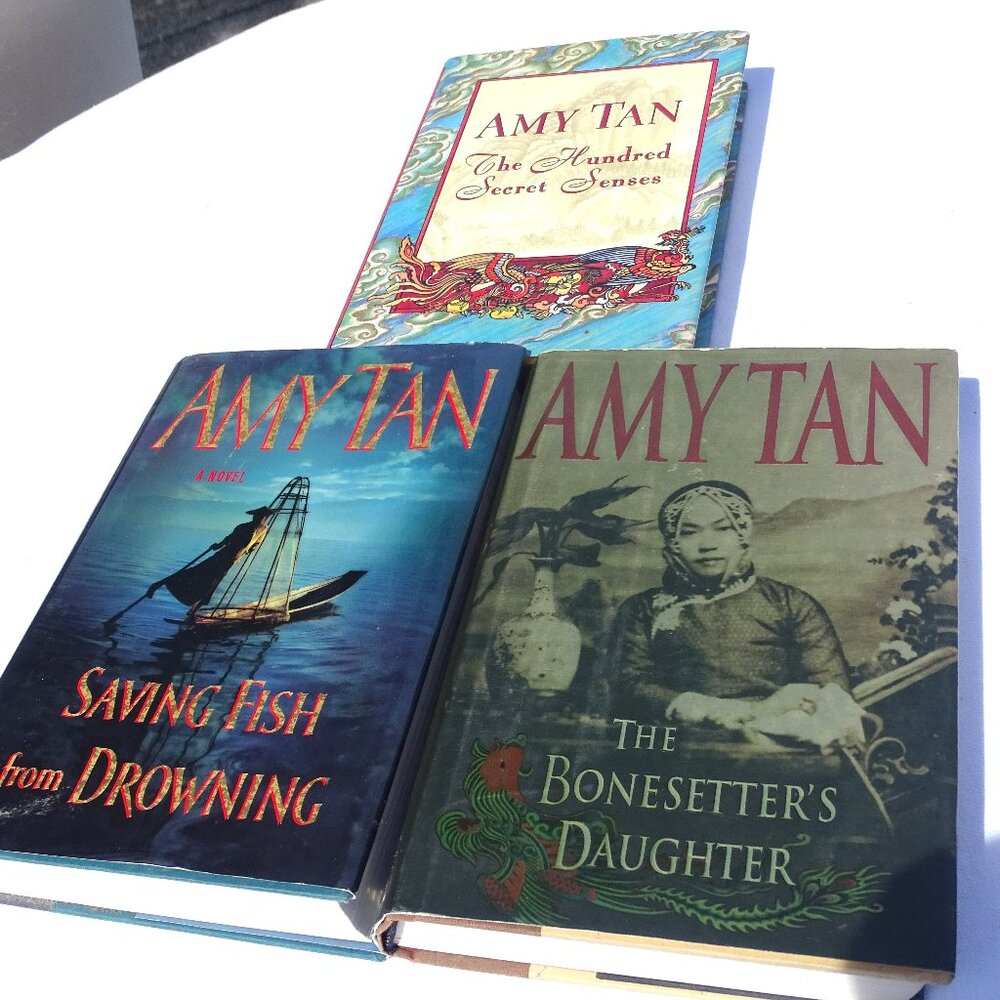 Three Hardcover Books by Amy Tan